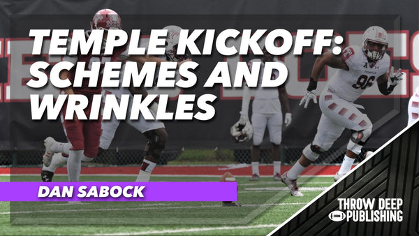 Temple Kickoff Schemes and Wrinkles