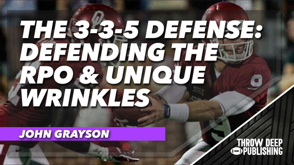 The 3-3-5 Defense Video 4: Stopping the RPO and Unique Wrinkles