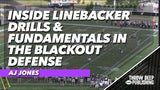 Inside Linebacker Drills & Fundamentals in the Blackout Defense