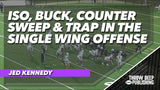 Iso, Buck, Counter Sweep & Trap in the Single Wing
