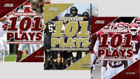 3-Book Bundle: 101 Wake Forest Plays, 101 Oklahoma Plays (2021), 101 Oklahoma Plays (2022)