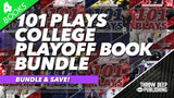 101 Plays - 2022 College Playoff Book Bundle