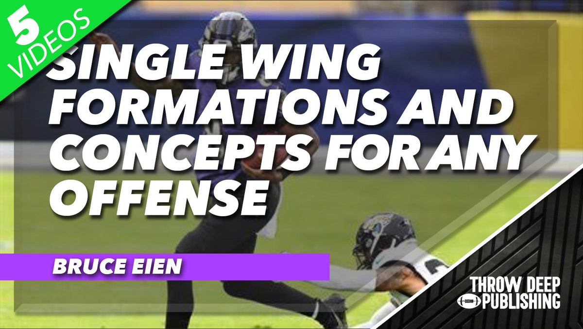 Single Wing Formations and Concepts for any Offense - The Complete Ser ...